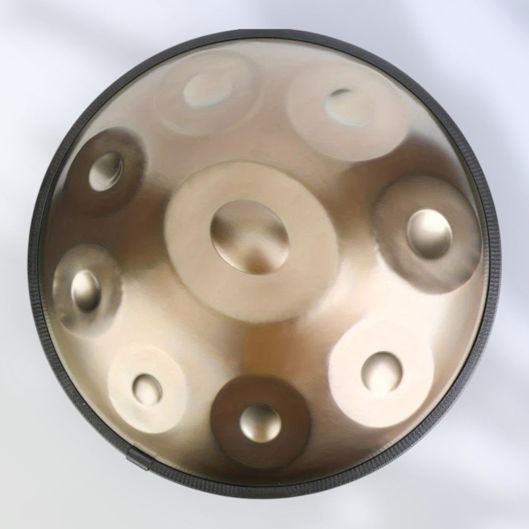 Handpan 9 notes en ré majeur 440 Hz Clarté