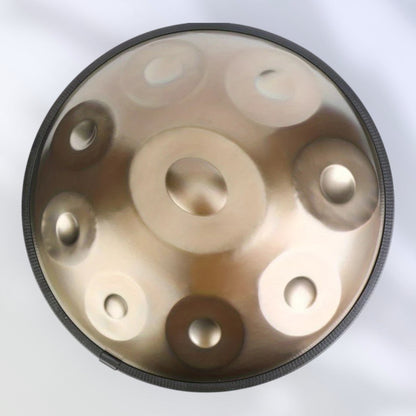 Handpan 9 notes en ré majeur 440 Hz Clarté