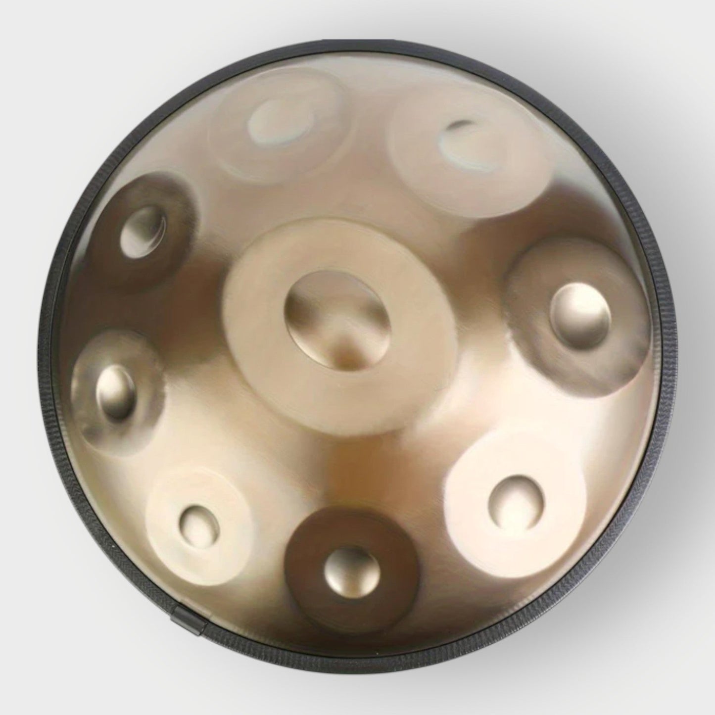 Handpan 9 notes en ré majeur 440 Hz Clarté