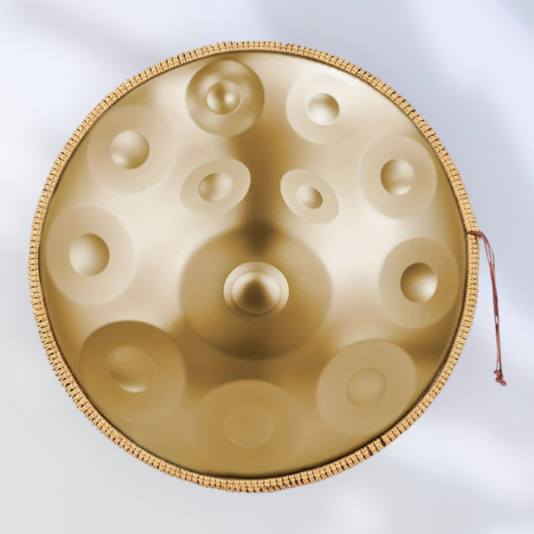 Handpan 12 notes Kurd en ré mineur 440 Hz Cosmos